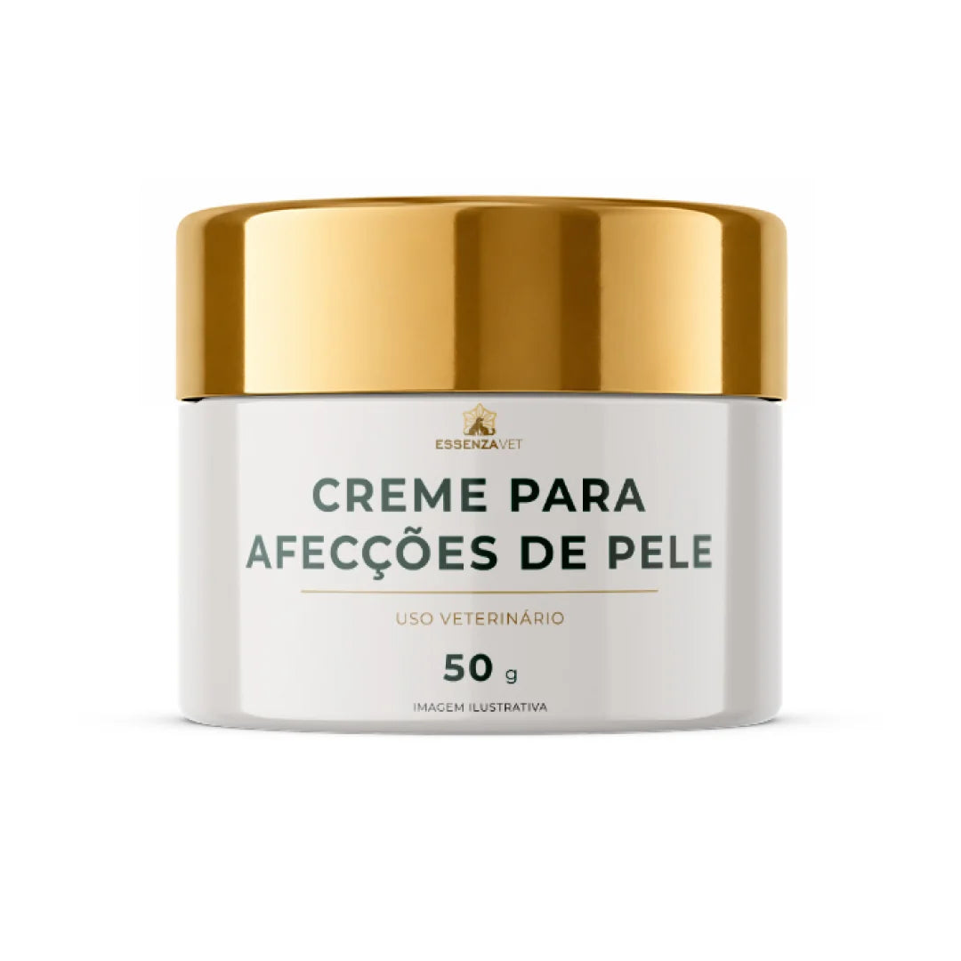 Creme para Afecções de Pele 50g - Cuidado Dermatológico Veterinário para Cães e Gatos