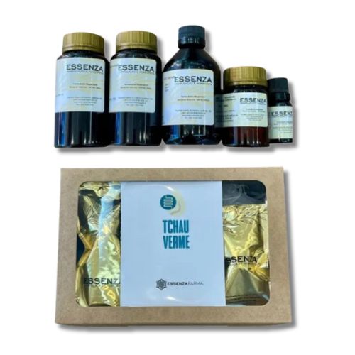 Tchau Verme – Kit Desparasitação Natural com Base na Terapia Clark