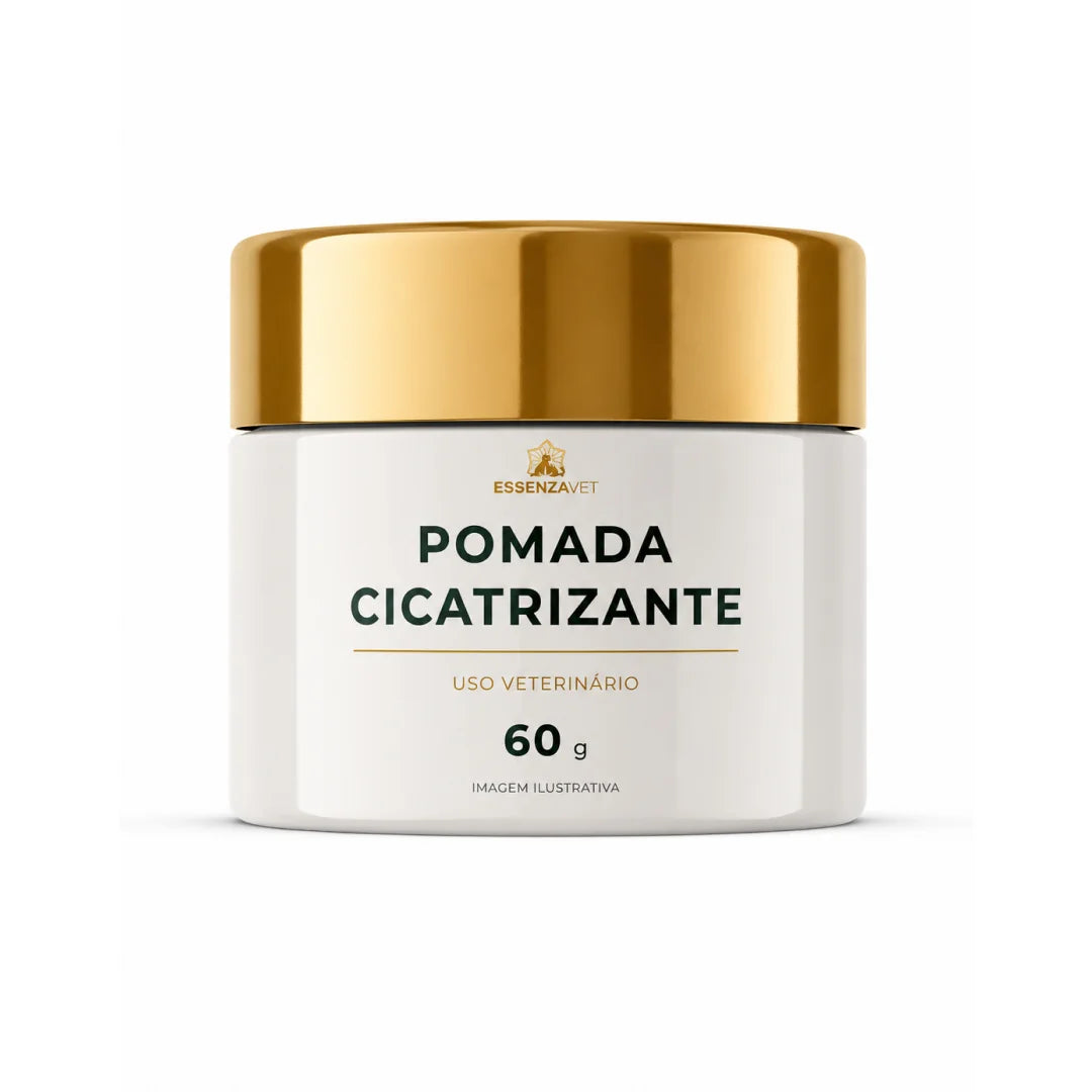 Pomada Cicatrizante para Cães e Gatos 60g - Cuidado e Regeneração da Pele