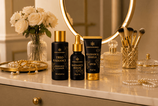 Rotina de Skin Care: por que usar sabonete facial, sérum e protetor solar juntos faz toda diferença? - Essenza Farma