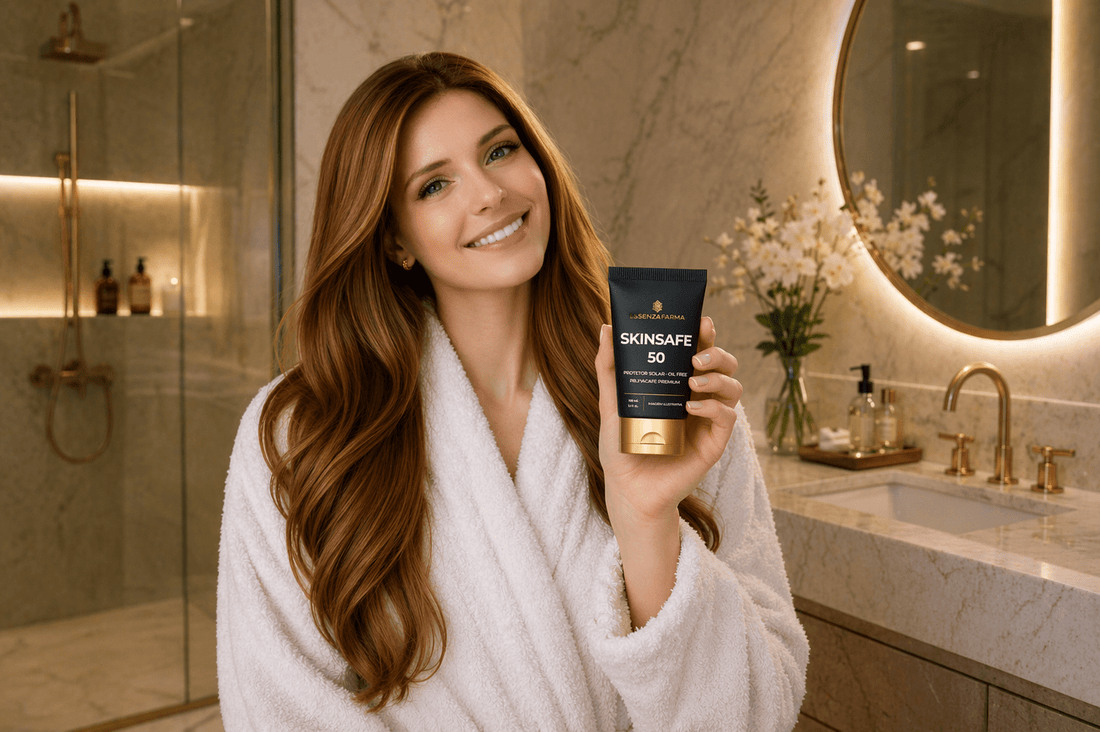 Protetor Solar Facial Oil Free FPS 50: proteção diária que vai além da estética - Essenza Farma