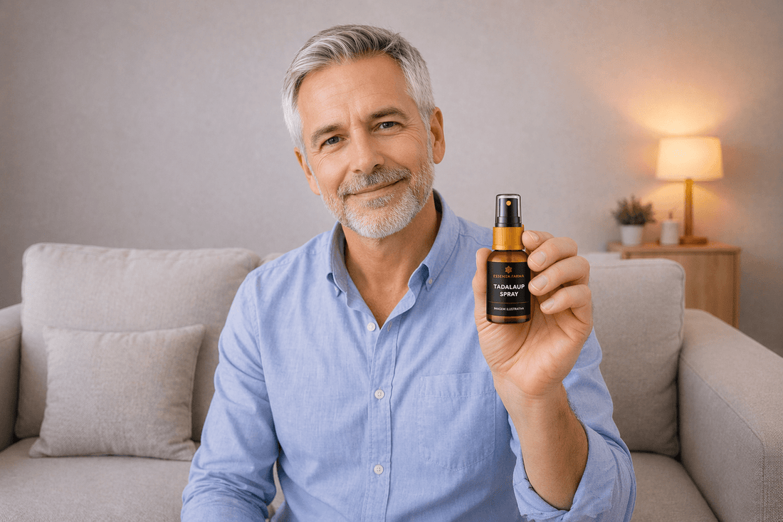 Tadalaup Spray Menta: praticidade, discrição e performance no momento que mais importa - Essenza Farma