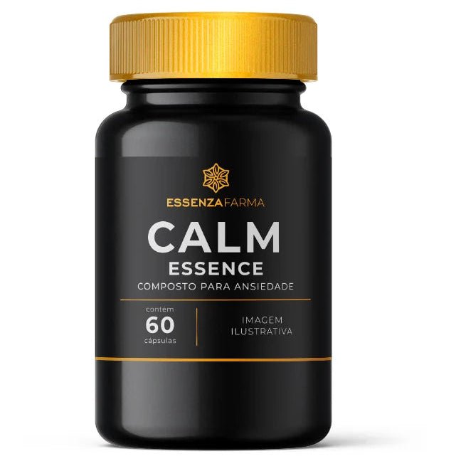 Composto para Ansiedade - Suporte Natural para Equilíbrio Emocional | 60 Cápsulas - Essenza Farma