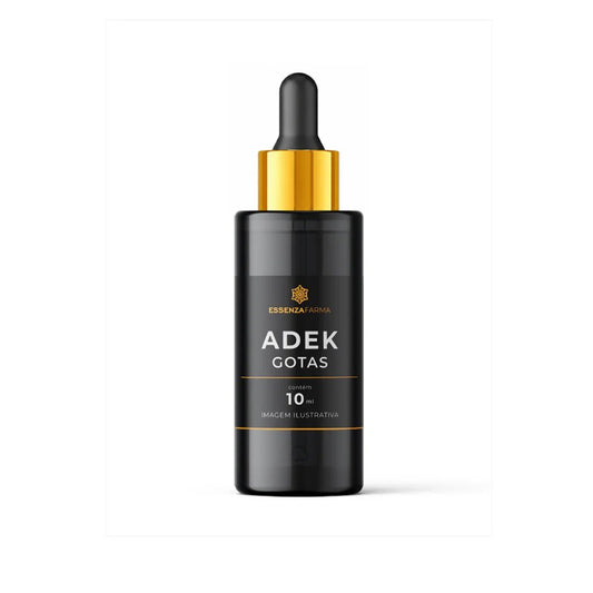 ADEK Gotas – Vitaminas A, D3, E e K2 para Imunidade, Ossos e Saúde Cardiovascular | 10ml - Essenza Farma