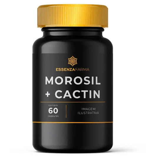 Morosil® + Cactin® – Auxilia na Redução da Gordura Abdominal, Controle da Fome e Emagrecimento | 60 Cápsulas - Essenza Farma