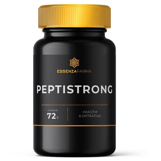 PeptiStrong™ Sem Sabor – Auxilia no Ganho de Massa Muscular, Força e Recuperação | 30 Doses - Essenza Farma
