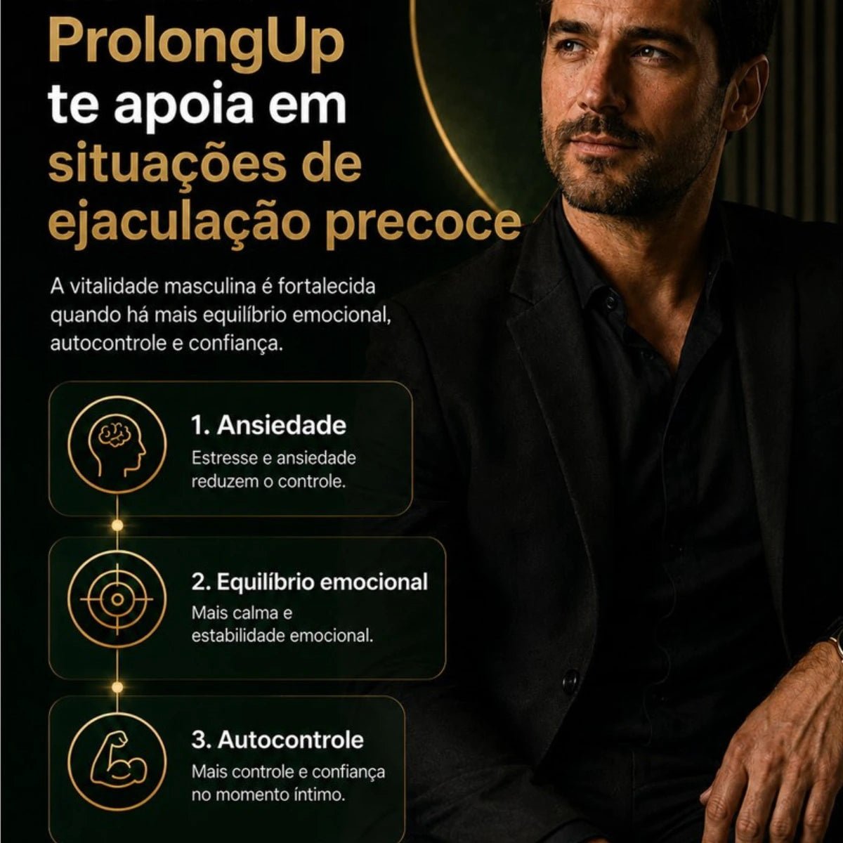 ProlongUp – Composto Masculino em Situações de Ejaculação Precoce | 60 Capsulas - Essenza Farma