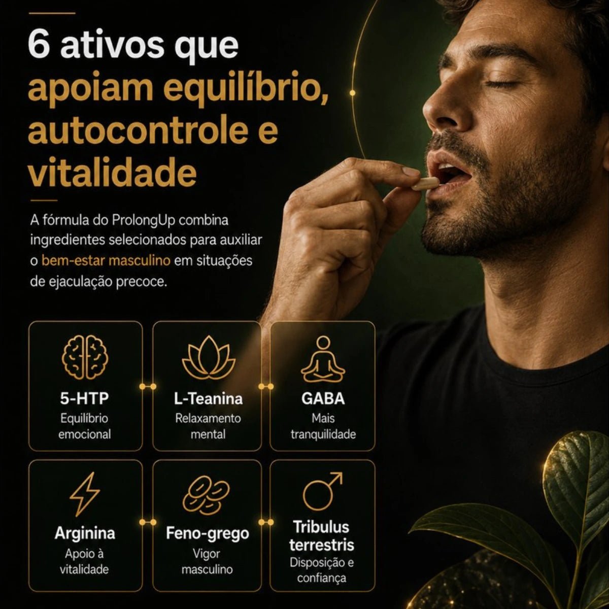 ProlongUp – Composto Masculino em Situações de Ejaculação Precoce | 60 Capsulas - Essenza Farma