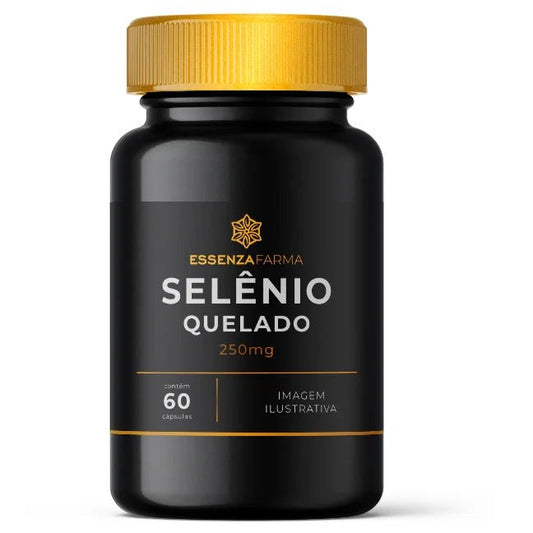 Selênio Quelado 50mcg – Imunidade, Tireoide, Antioxidante e Saúde Celular | 60 Cápsulas - Essenza Farma