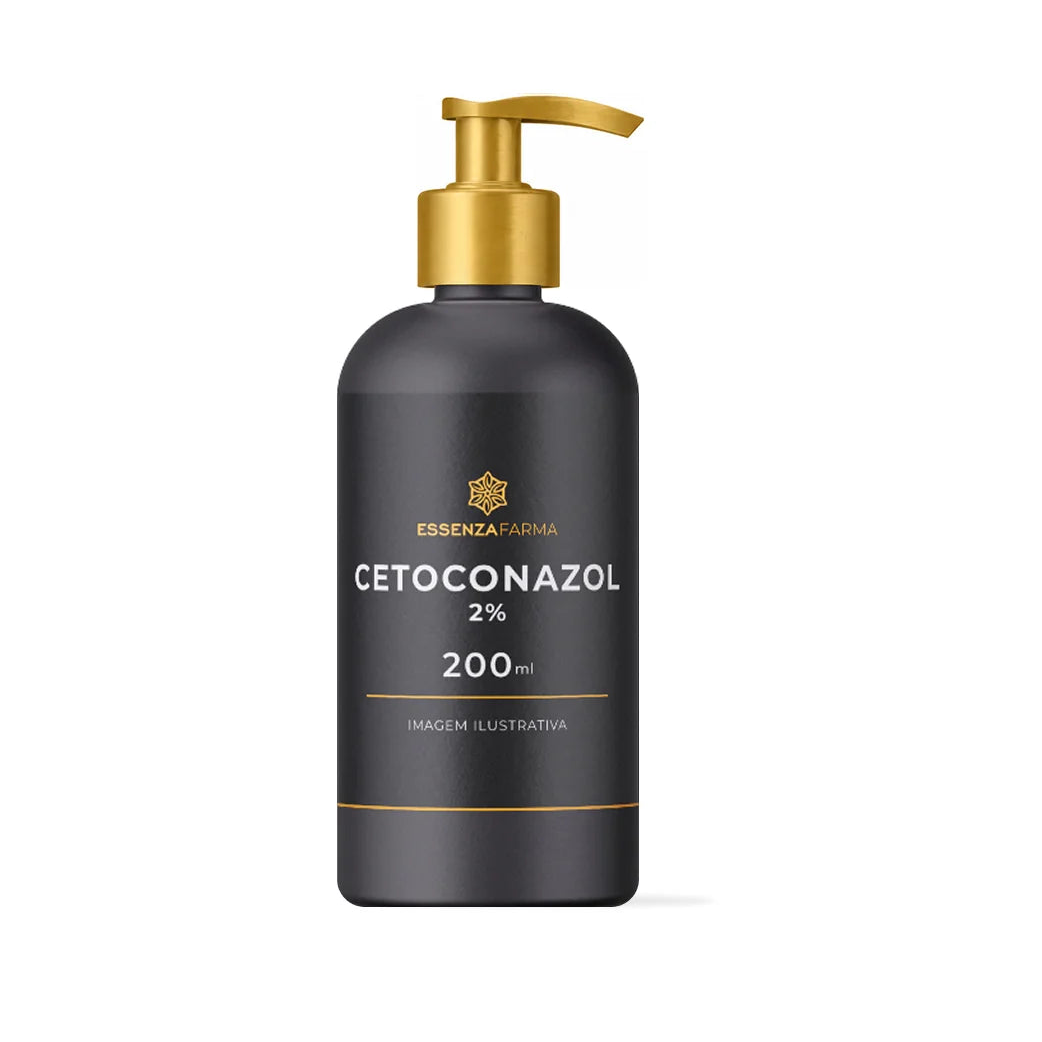 Shampoo Cetoconazol 2% – Auxilia no Controle da Caspa, Dermatite Seborreica e Oleosidade | 200ml