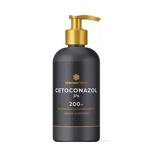 Shampoo Cetoconazol 2% – Auxilia no Controle da Caspa, Dermatite Seborreica e Oleosidade | 200ml - Essenza Farma