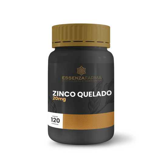 Zinco Quelado 20mg | 120 Caps