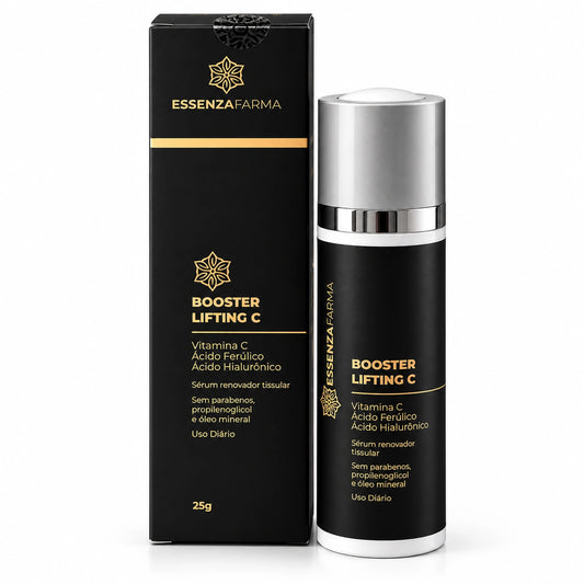 Booster Lifting C com Vitamina C e Ácido Hialurônico - Luminosidade e Firmeza - Essenza Farma