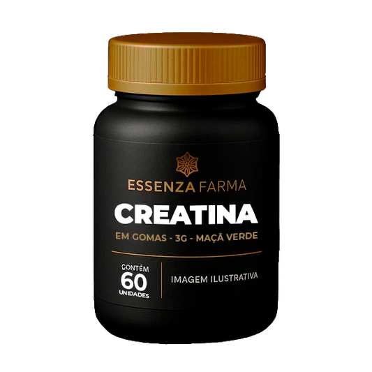 Creatina em Gomas Sabor Maçã Verde - 3g por porção | 60 Unidades