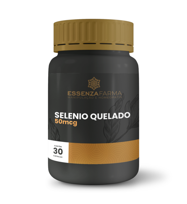 Selenio Quelado 50mcg - 60 cápsulas.