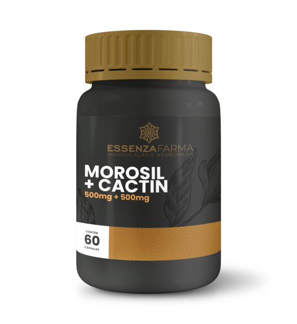 MOROSIL + CACTIN - A drenagem linfática em cápsulas - 60 cápsulas.